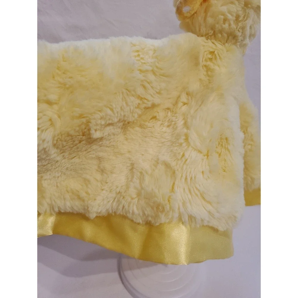 Cloud Island Baby Chick  Lovey Chicken Satin‎ Trim Embroidered Eyes Yellow 13